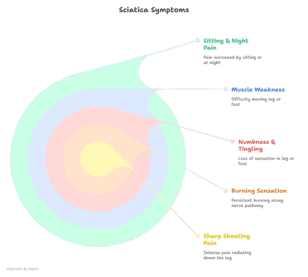 Common Sciatica Symptoms Deepak Treats
