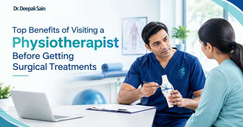 Benefits of Visiting a Physiotherapist Before Getting Surgery